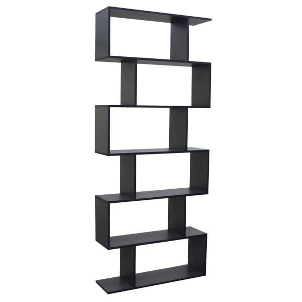 Libreria Moderna di Design in Truciolare cm 80×23,5×190,5 – SAMU