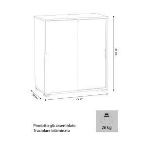 5009_MR805009_3-scaled.jpeg Armadietto da Bagno con 2 ante in Truciolare cm 75x38x85 – KODEY