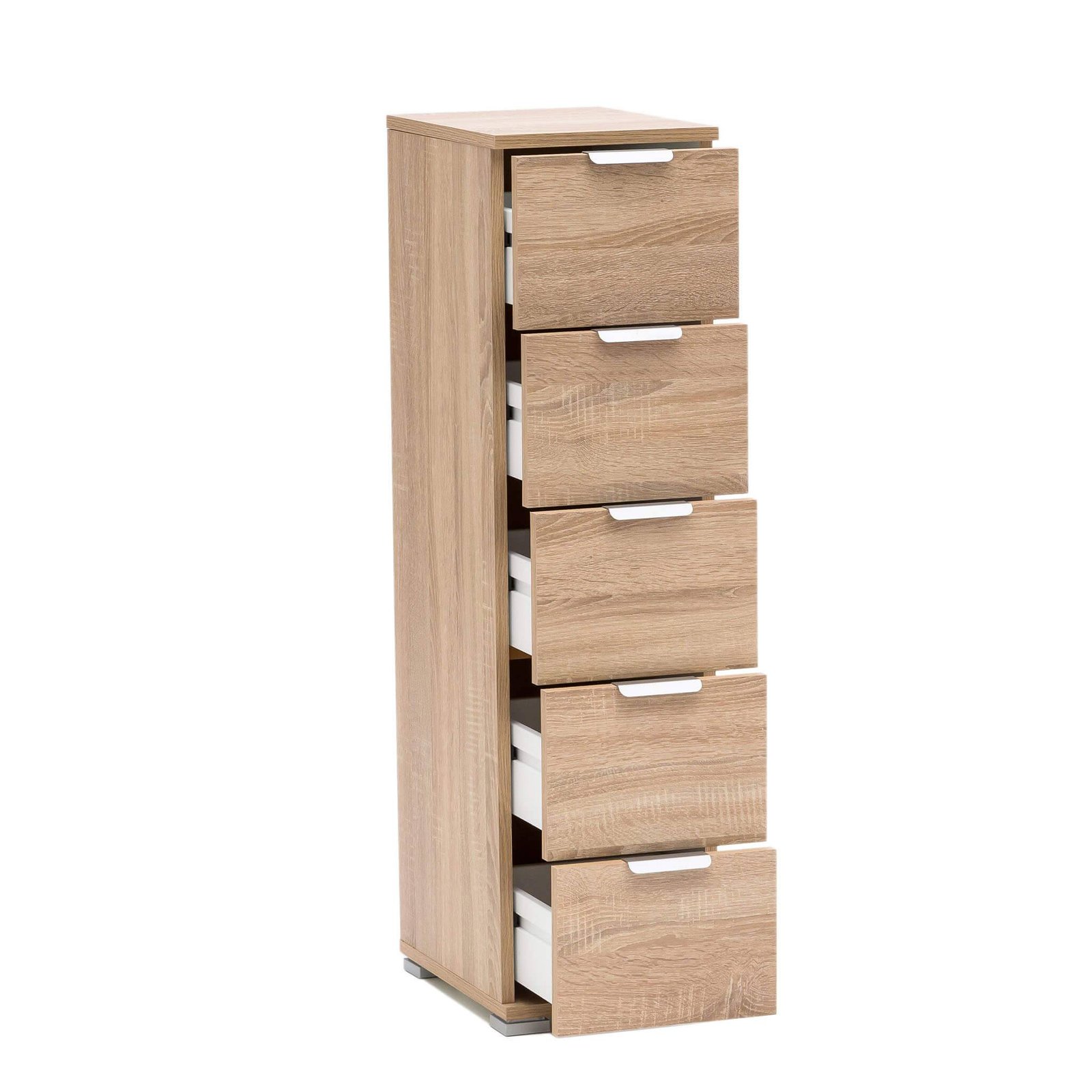 Cassettiera 5 cassetti in Truciolare cm 27x38x103 – LANCELOT