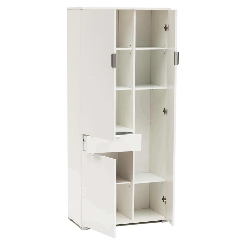 Armadio con 3 ante e un cassetto in Truciolare cm 75x38x174 – KADEN