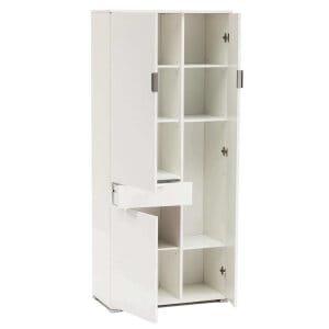 Armadio con 3 ante e un cassetto in Truciolare cm 75x38x174 – KADEN