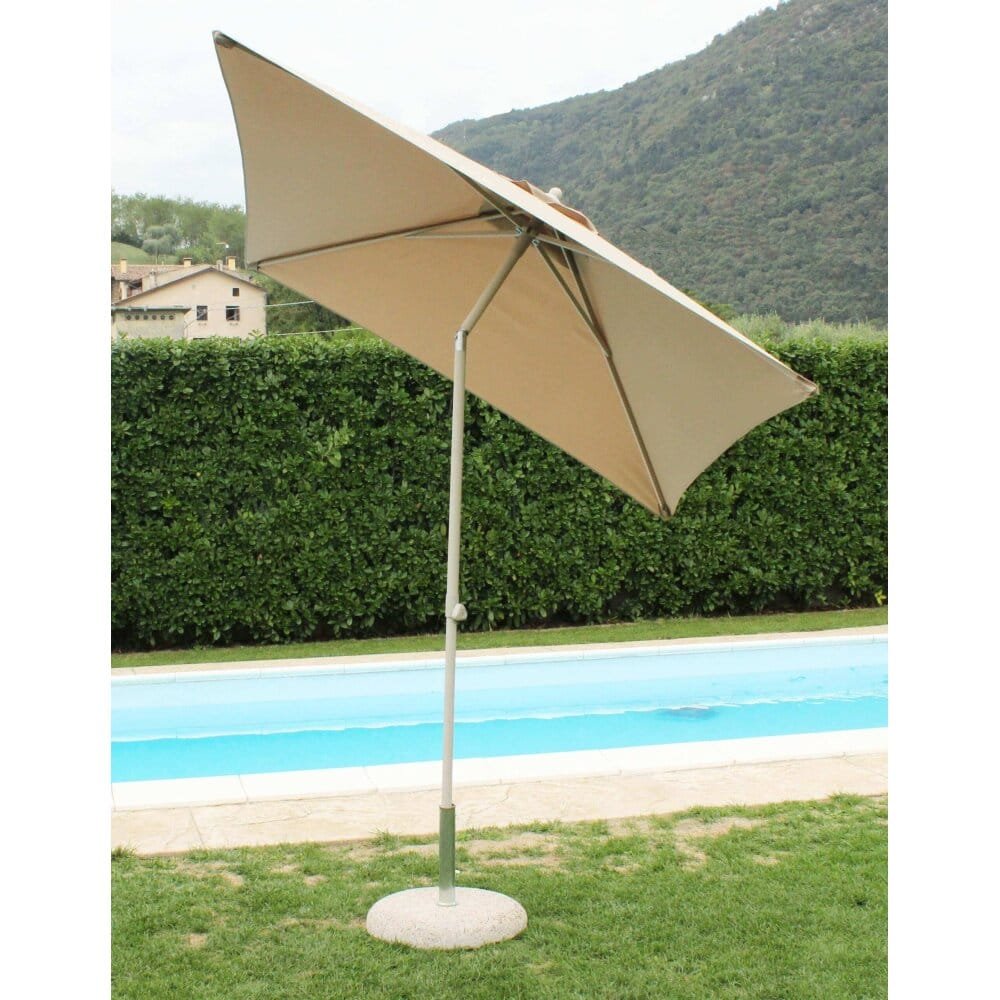 Ombrellone da Giardino 2×2 palo centrale in alluminio,poliestere – MUTE
