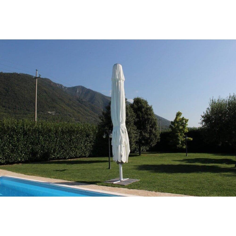 Ombrellone da Giardino 5×5 palo centrale in alluminio,poliestere – NILO