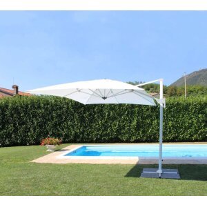 Ombrellone da Giardino decentrato 3×3 in alluminio,poliestere – IVAN