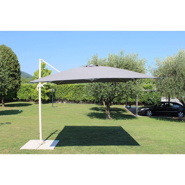 Ombrellone da Giardino decentrato 3×3 in alluminio – LENA
