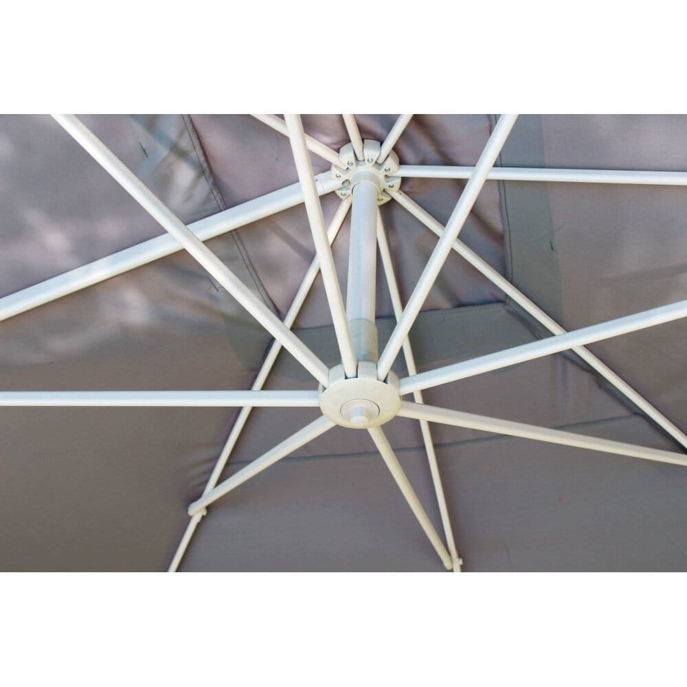 Ombrellone da Giardino decentrato 3×3 in alluminio – LENA