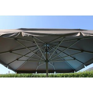 Ombrellone da Giardino 5×5 palo centrale in alluminio,poliestere – NILO