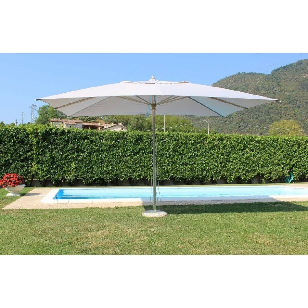 Ombrellone da Giardino 3×4 palo centrale in alluminio,poliestere – GANGE