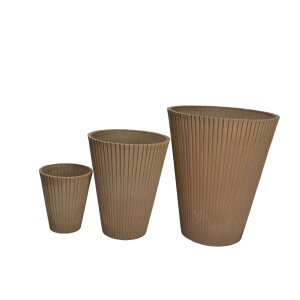 Vaso piccolo in Fibra sintetica cm 19x19x22 – GAGE
