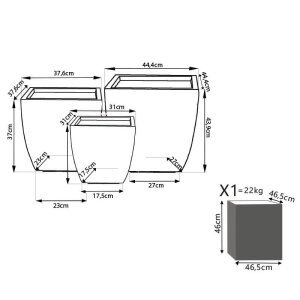 1029_VA801028_3.jpeg Set di 3 vasi in Fibra di argilla cm 44x44x44 – LEN