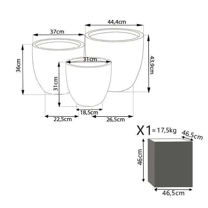 1029_VA801030_3.jpeg Set di 3 vasi in Fibra di argilla cm 44x44x44 – LEN