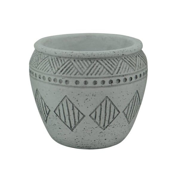 Vaso in Fibra sintetica cm 14x14x12 – ALAN