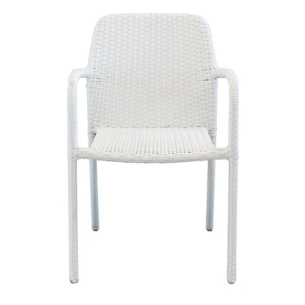 Poltrona da Giardino in Wicker,Acciaio cm 55×59,5×84 – AXEL