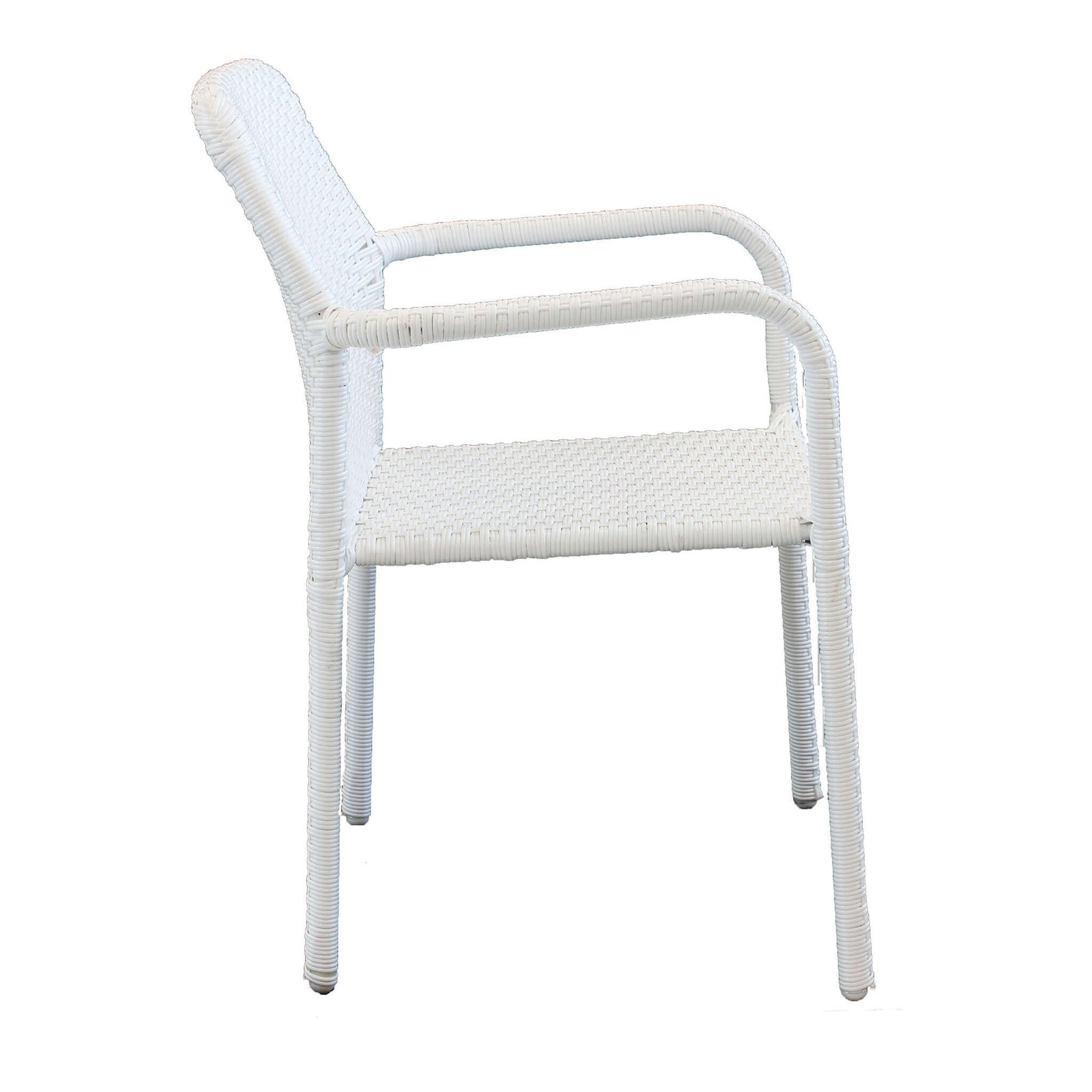 Poltrona da Giardino in Wicker,Acciaio cm 55×59,5×84 – AXEL