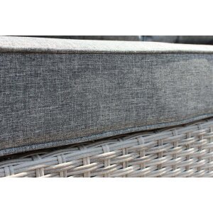 Salotto da Giardino con cuscini 5 posti in Alluminio,Wicker – NATHAN