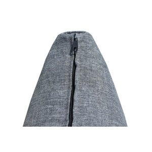 Salotto da Giardino con cuscini 5 posti in Alluminio,Wicker – NATHAN