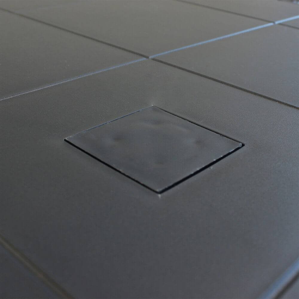 Tavolo da Giardino Quadrato in wicker cm 80×80 – WADE