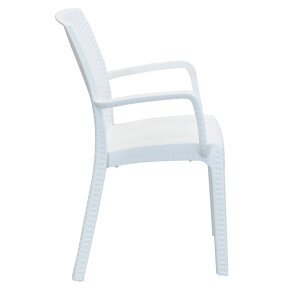 Poltrona da Giardino Impilabile in Wicker cm 57x59x86 – VIRGINIA