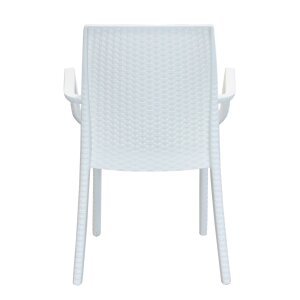 Poltrona da Giardino Impilabile in Wicker cm 57x59x86 – VIRGINIA