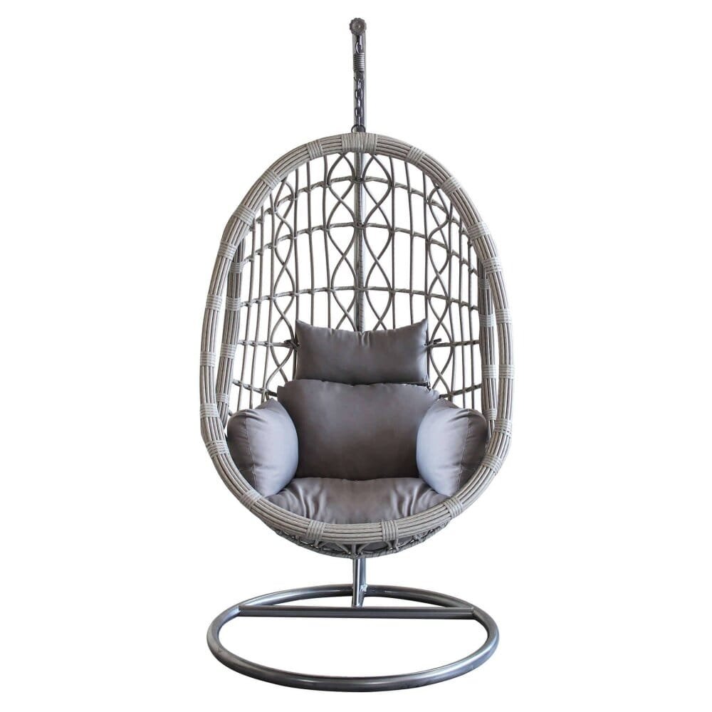 Sedia Sospesa da Giardino in Acciaio cm 72x72x122 – JASMINE