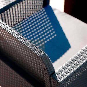 Salotto da Giardino con cuscini 4 posti in Polipropilene – VENEZIA