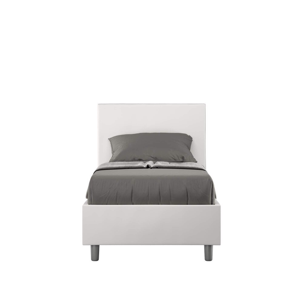 Letto Singolo rivestito in Similpelle – ADELE