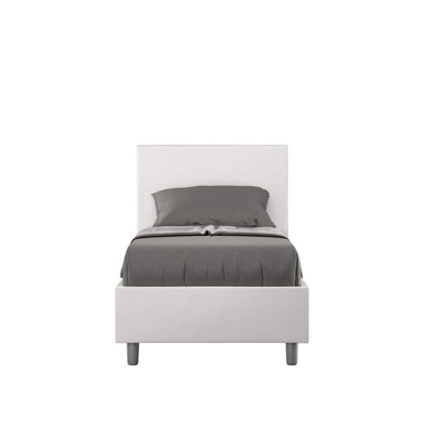 Letto Singolo rivestito in Similpelle – ADELE