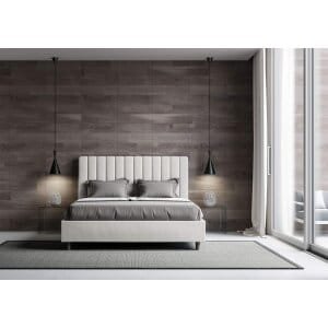 Letto Matrimoniale rivestito in Similpelle – AGUEDA