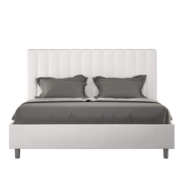 Letto Matrimoniale rivestito in Similpelle – AGUEDA
