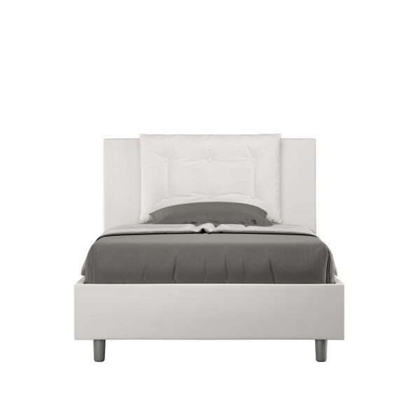 Letto una piazza e mezza rivestito in Similpelle – ANNALISA