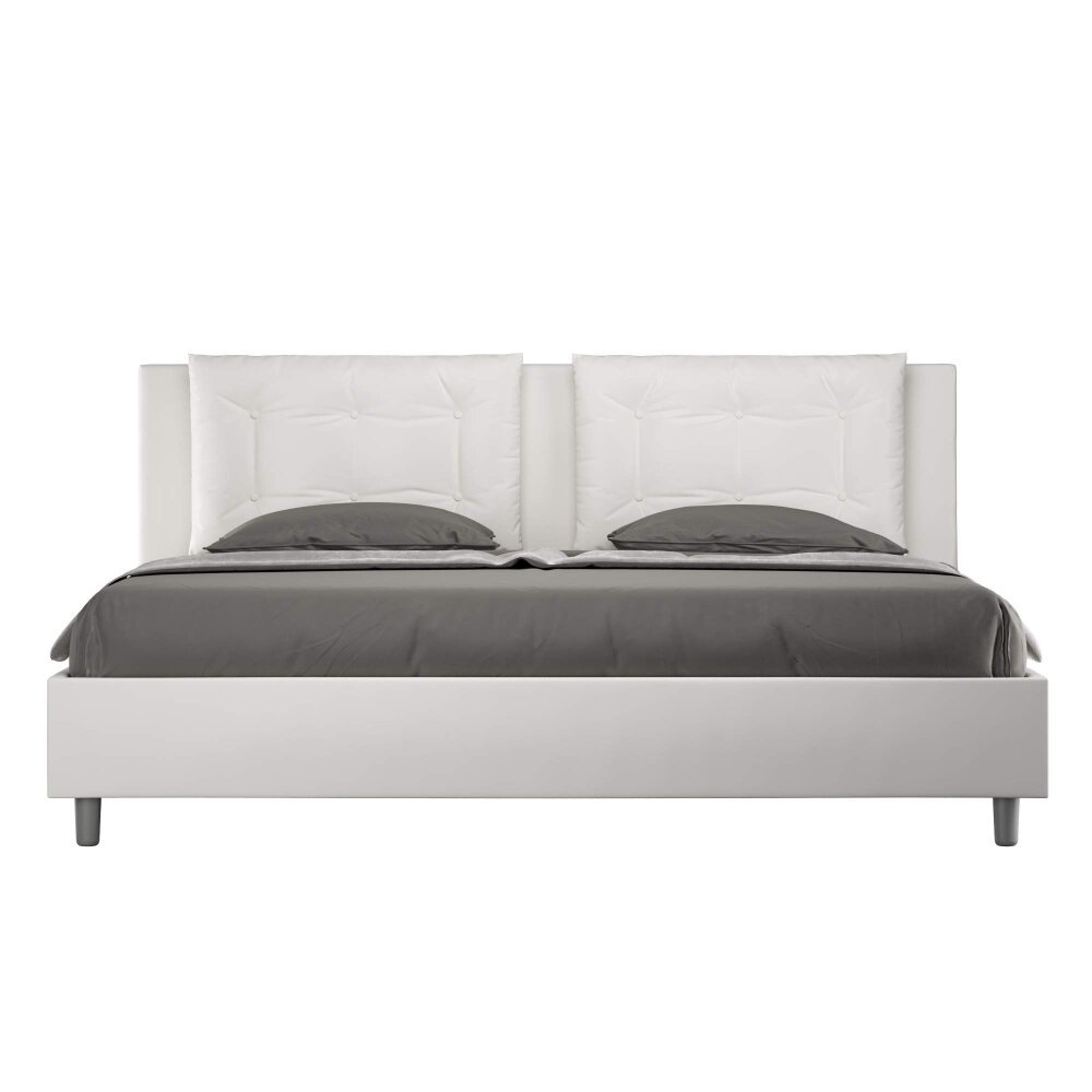 Letto Matrimoniale King size rivestito in Similpelle – ANNALISA