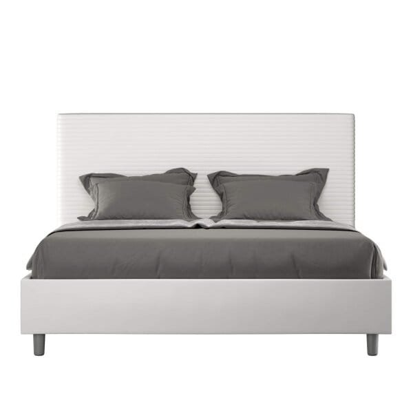 Letto Matrimoniale rivestito in Similpelle – FOCUS