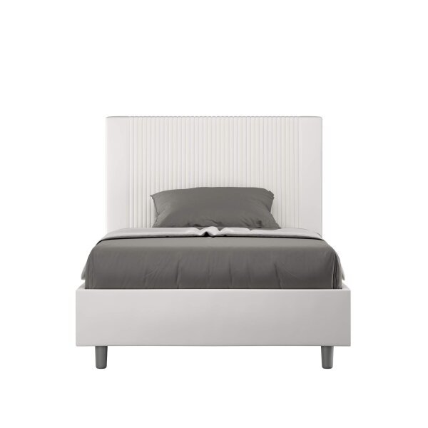 Letto una piazza e mezza rivestito in Similpelle – GOYA