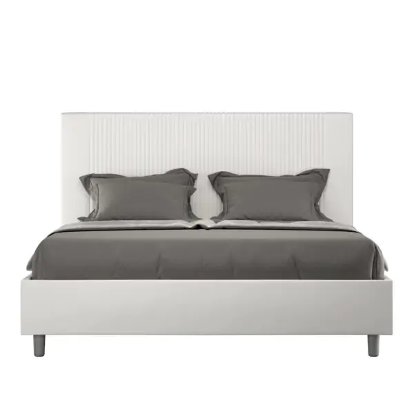 Letto Matrimoniale rivestito in Similpelle – GOYA