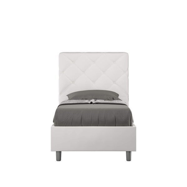 Letto Singolo rivestito in Similpelle – PRIYA