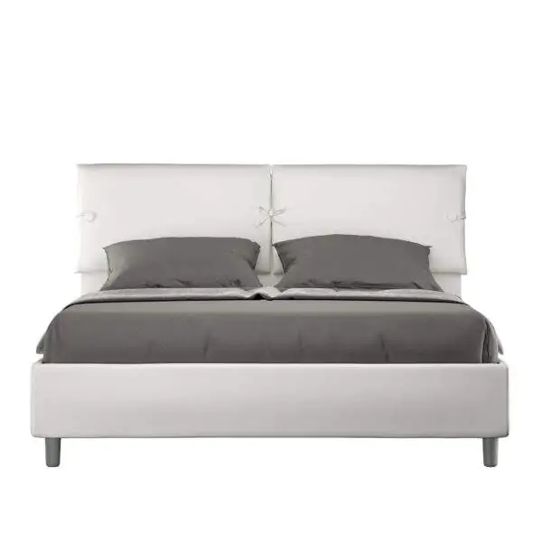 Letto Matrimoniale rivestito in Similpelle – SLEEPER