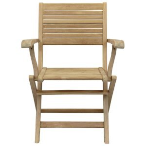THOR – set tavolo da giardino con sedie in teak cm.220/300x100x77 h