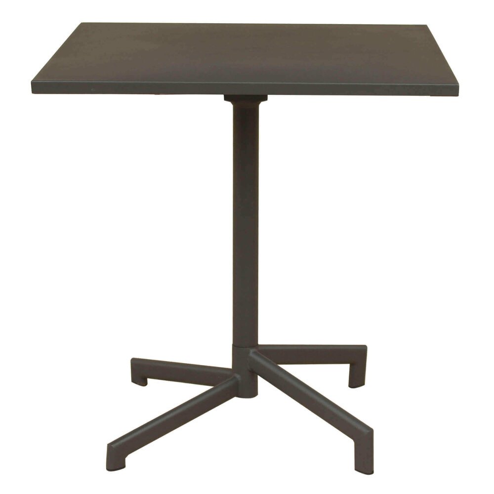 LARRY – set tavolo da giardino con sedie 70×70
