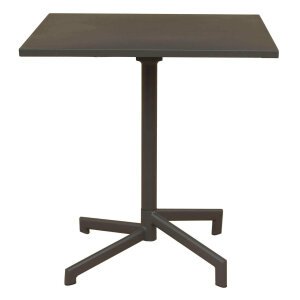 LARRY – set tavolo da giardino con sedie 70×70