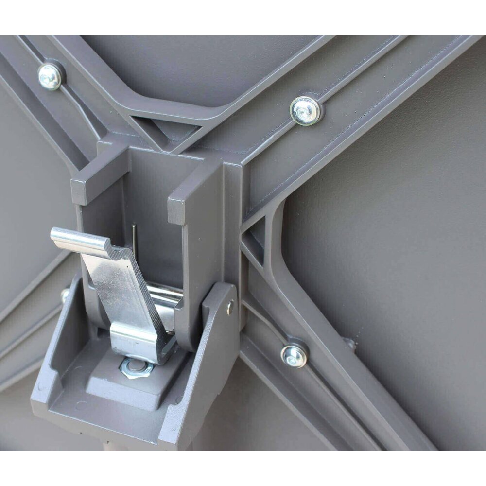 LARRY – set tavolo da giardino con sedie 70×70