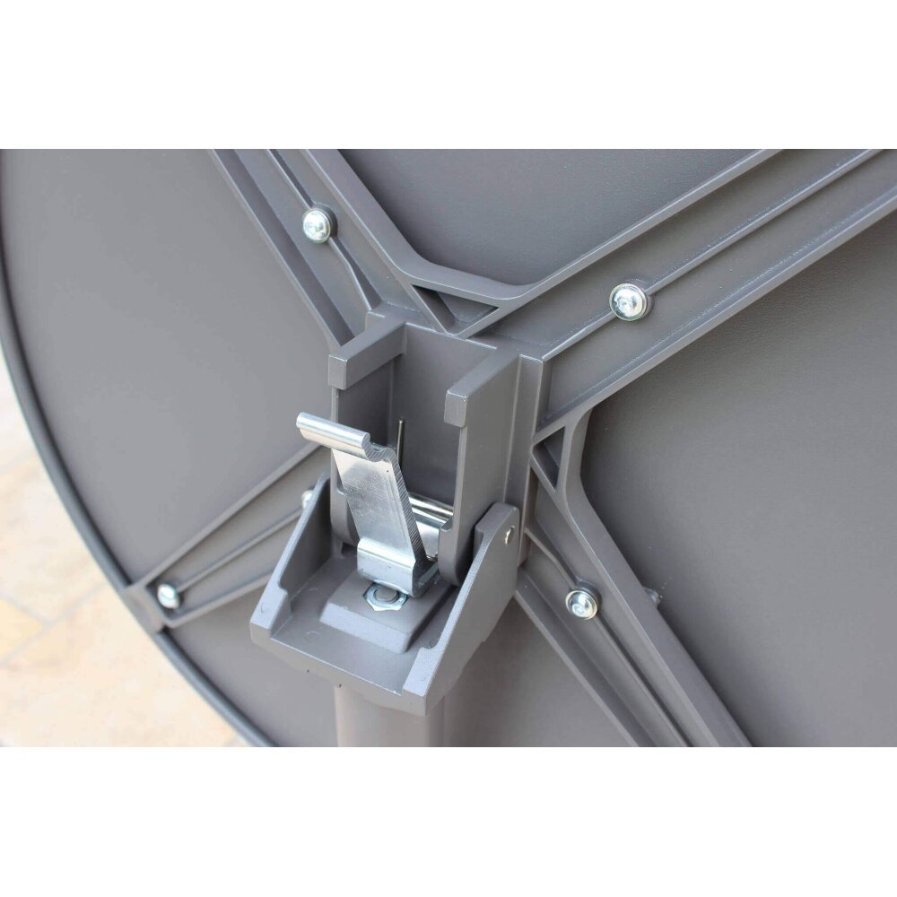 LARRY – set tavolo da giardino con sedie in metallo cm Ø 60×74 h