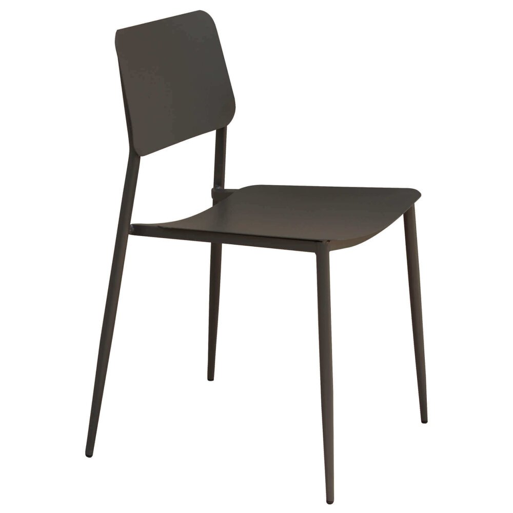 LARRY – set tavolo da giardino con sedie in metallo cm Ø 60×74 h