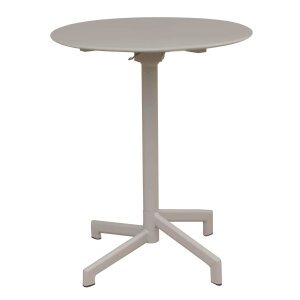 LARRY – set tavolo da giardino con sedie in metallo cm Ø 60×74 h