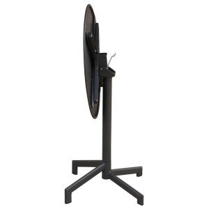 LARRY – set tavolo da giardino con sedie in metallo cm Ø 60×74 h