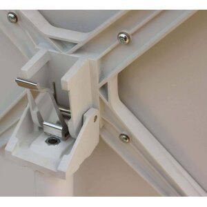 LARRY – set tavolo da giardino con sedie in metallo cm 70x70x73 h