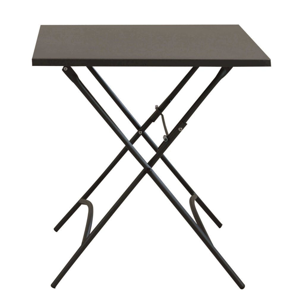 LUCKY – set tavolo da giardino con sedie in metallo cm 70x70x72 h