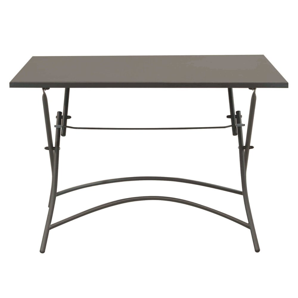 LUCKY – set tavolo da giardino con sedie in metallo cm 110x70x72 h
