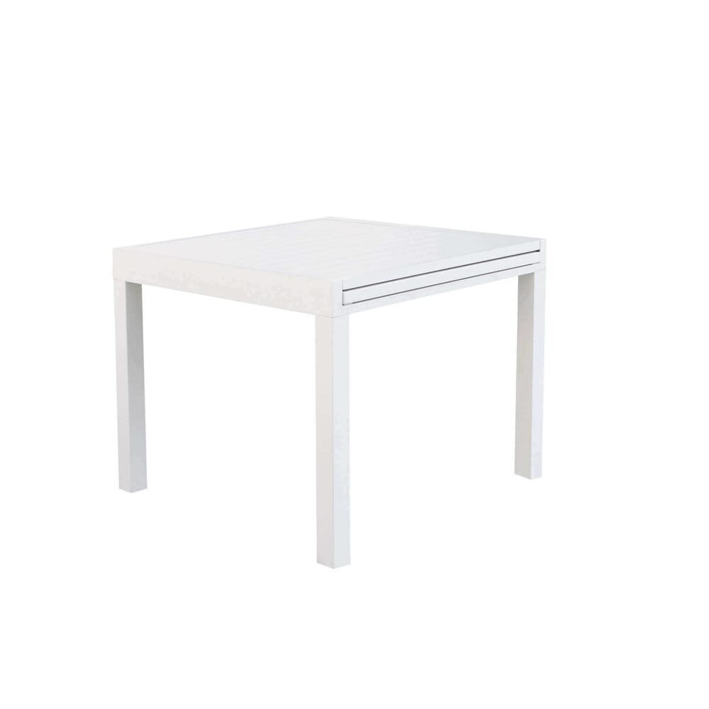 DEREK – tavolo da giardino in alluminio 90/180×90