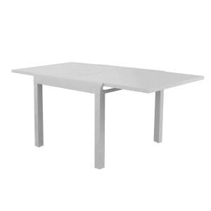 DEREK – tavolo da giardino in alluminio 90/180×90