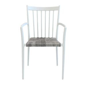 MATTHEW – set tavolo da giardino con sedie in alluminio cm 160/240x90x76 h